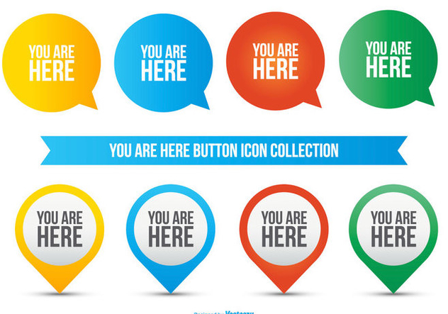 632x443 You Are Here Icon Collection Free Vector Download Cannypic