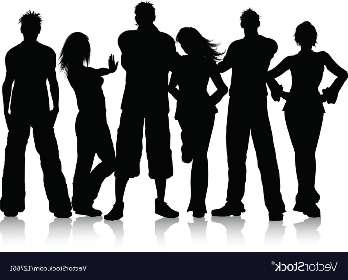 Group People Silhouette Vector Lamaison 1200x966 Group People Silhouette Vector Lamaison