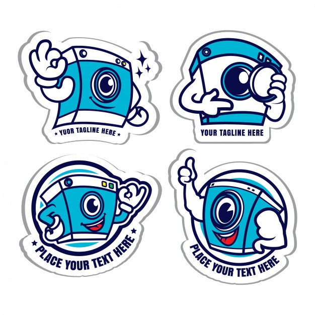 626x626 Laundry Logo With Text Space For Your Slogan Vector Free Download