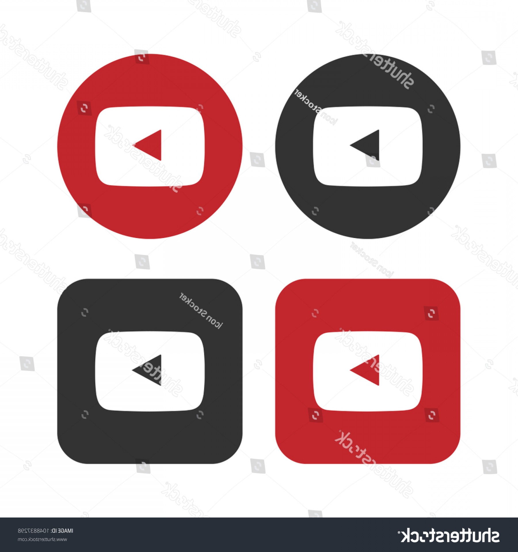 1800x1920 Set Play Buttons Icon Youtube Logo Geekchicpro