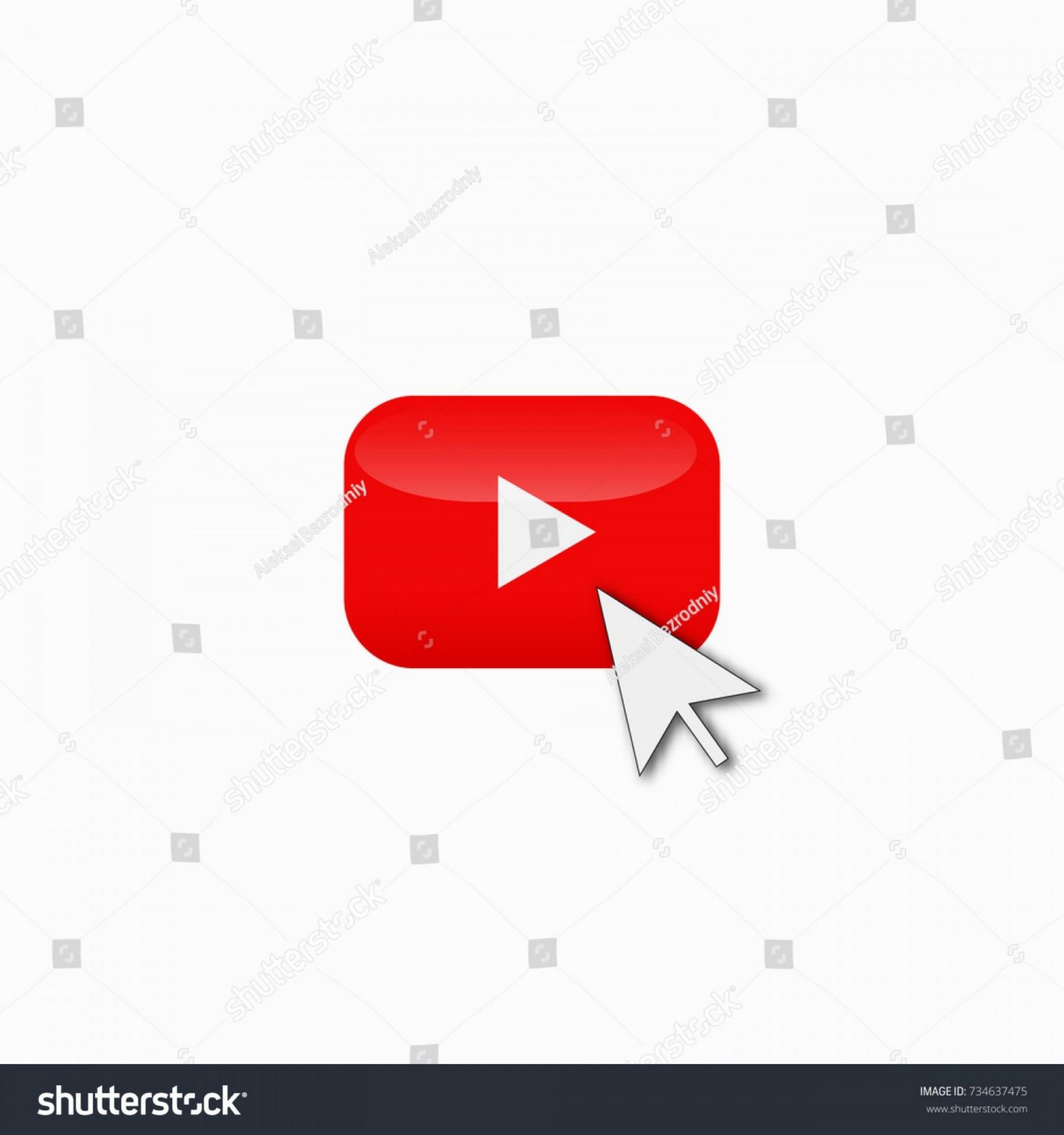 2592x2764 Top Red Play Youtube Logo Button Vector Cdr Catchsplace