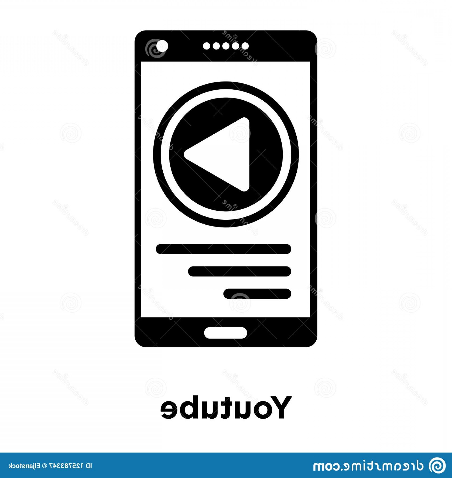 1920x2028 Youtube Icon Vector Isolated White Background Logo Concept O