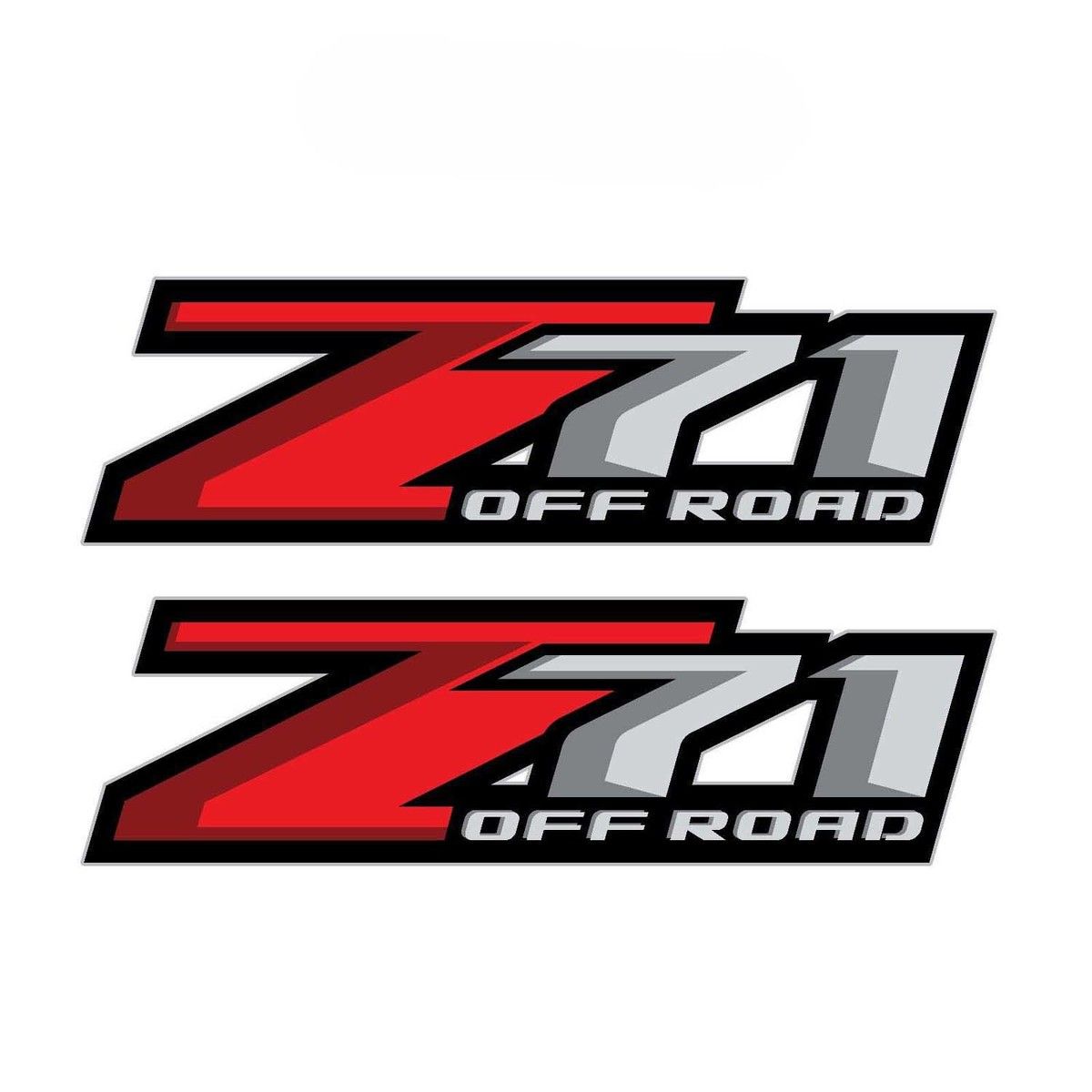 1200x1200 Set Of Off Road Decal Chevrolet Silverado Gmc Sierra