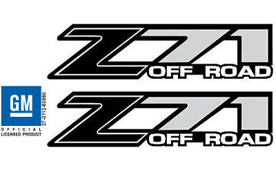 400x256 Chevy Silverado Off Road Decals Stickers