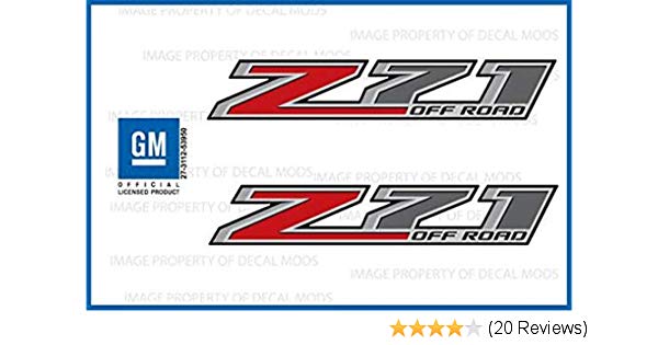 600x315 Gmc Sierra Offroad Truck Stickers Decals