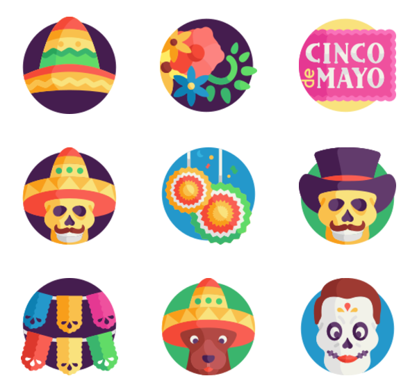 600x564 Mexican Icons