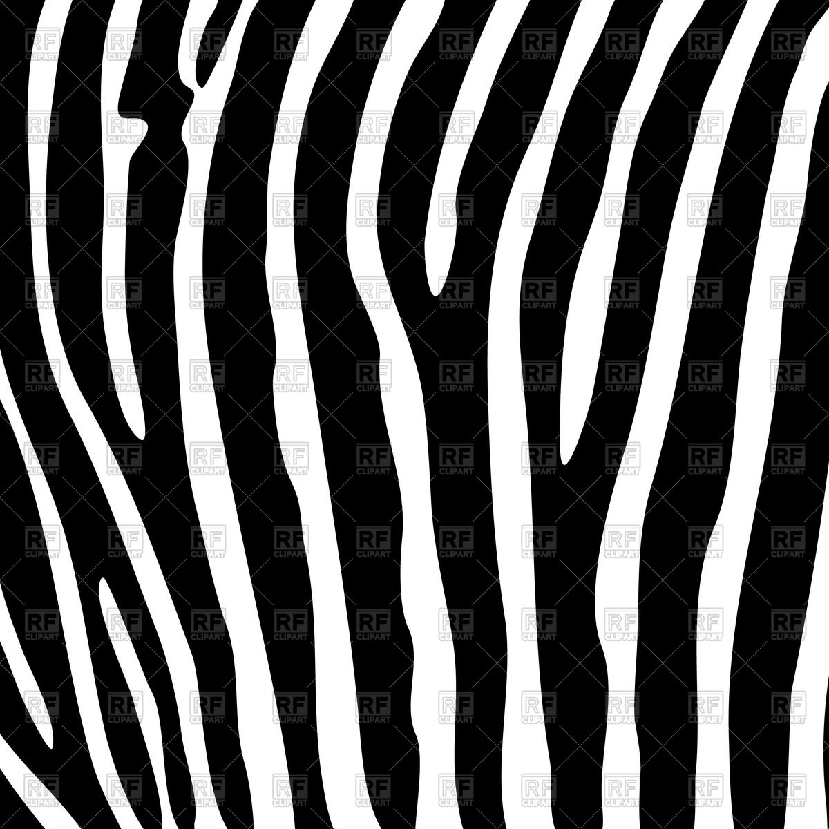 1200x1200 Black And White Zebra Striped Background Vector Image
