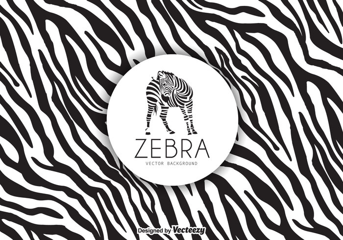 700x490 Free Zebra Print Background Vector
