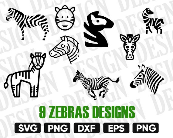 570x456 Zebra Horse Zebra Clipart Zebra Silhouette Zebra Etsy