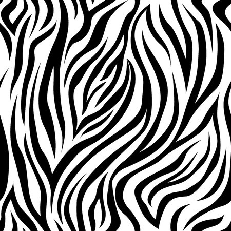450x450 Vector Seamless Pattern With Zebra Stripes Background, Backdrop