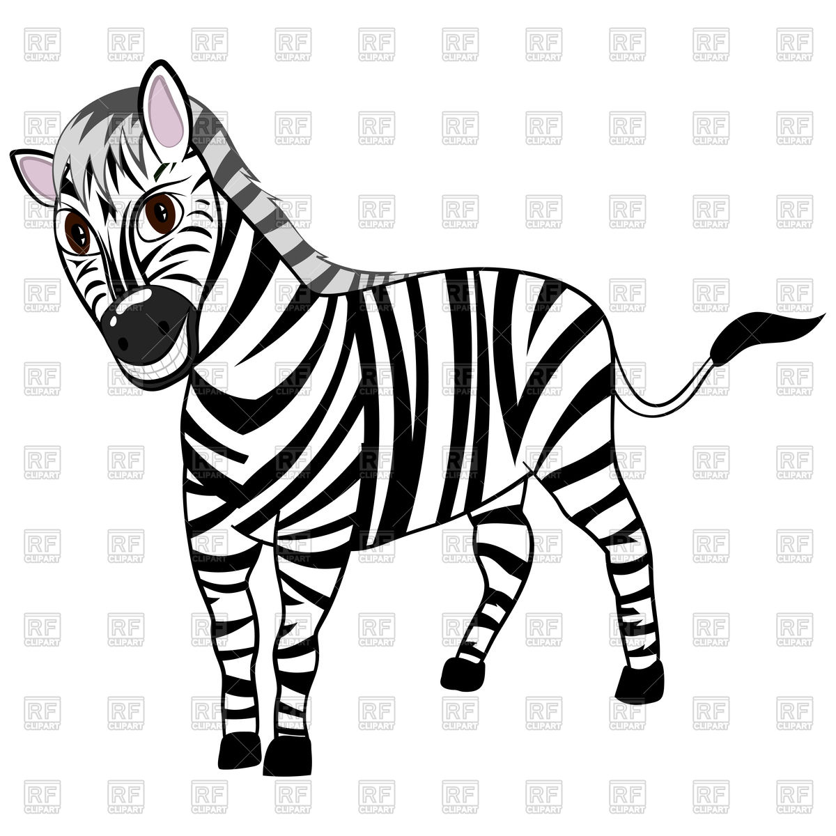 Funny Cartoon Zebra Vector Image Of Plants And Animals Angelp 1200x1200 Funny Cartoon Zebra Vector Image Of Plants And Animals Angelp