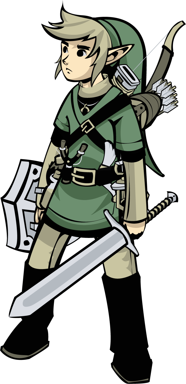 Loztp Link Chibi Vector 743x1530 Loztp Link Chibi Vector