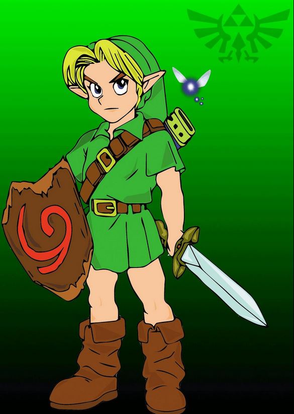 Young Link Vector Illustration Brandon Williams Portfolio 585x822 Young Link Vector Illustration Brandon Williams Portfolio