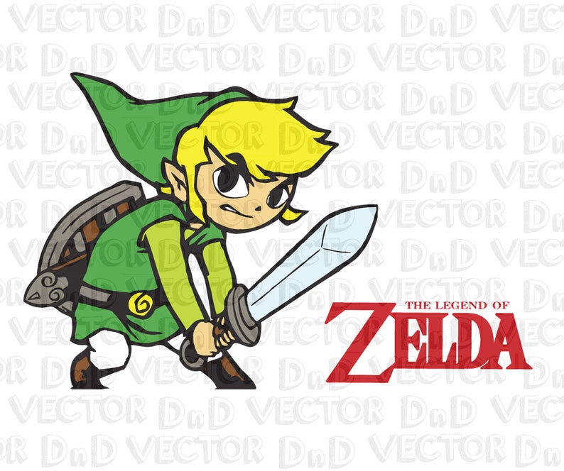 794x664 The Legend Of Zelda Vector Adventure Game Nintendo Etsy
