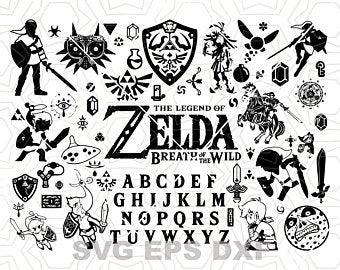 340x270 Zelda Silhouettes Etsy