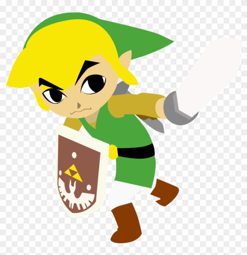 840x867 Toon Link Vector