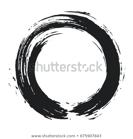450x470 Hand Drawn Circle Shape Label Logo Design Element Brush Abstract