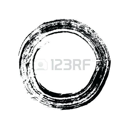450x450 Enso Painting Circle Symbol For The Freedom Of Mind And Zen