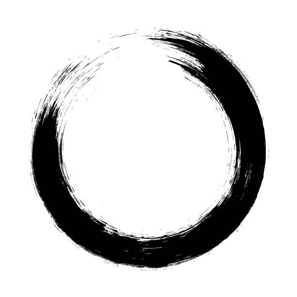 612x612 Enso Circular Brush Stroke