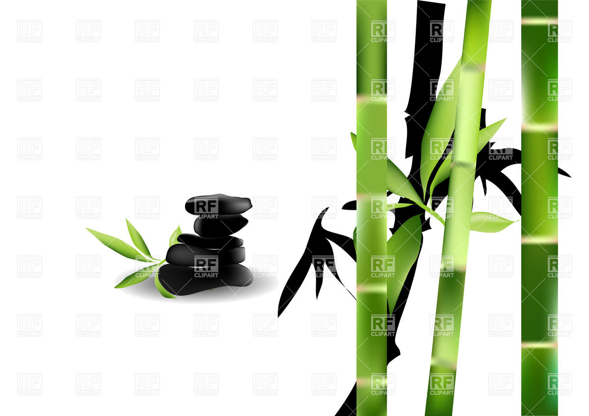 1200x849 Zen Stones And Bamboo Stems Vector Image Of Plants And Animals