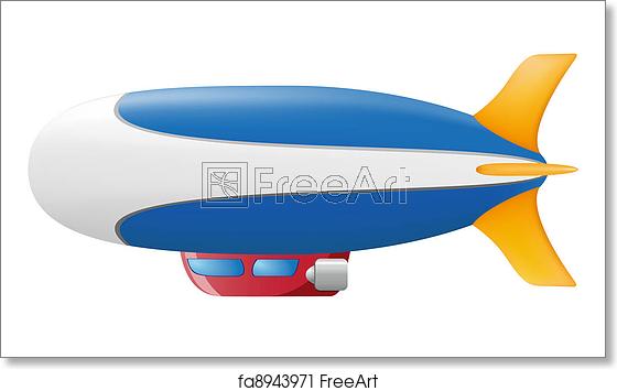 560x355 Free Art Print Of Zeppelin Vector Illustration Zeppelin Vector