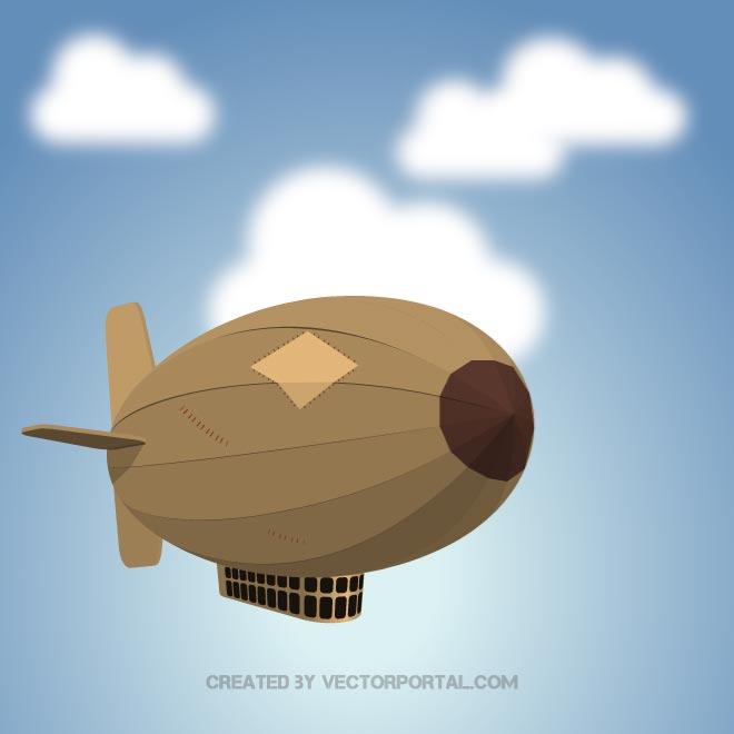 660x660 Zeppelin Vector Image