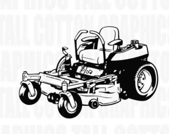 Zero Turn Lawn Mower Vector at Vectorified.com | Collection of Zero