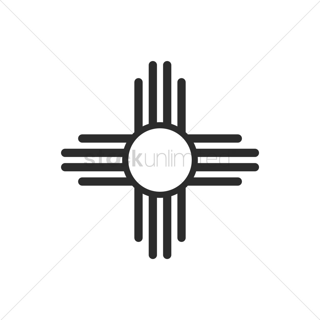 Zia Symbol Vector at Vectorified.com | Collection of Zia ...