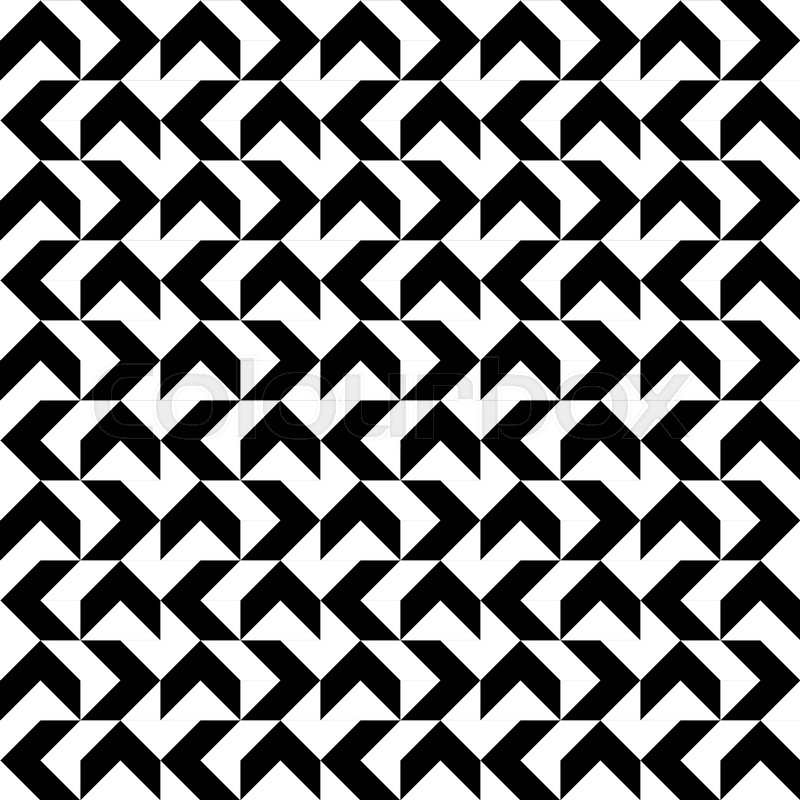800x800 Black And White Zigzag Stripes Stock Vector Colourbox
