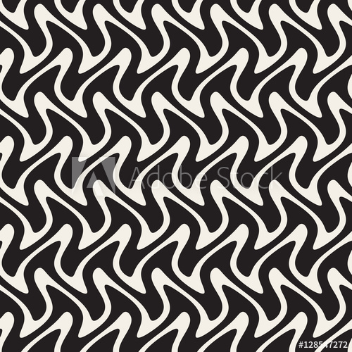 Hand Drawn Horizontal Zigzag Lines Vector Seamless Black 500x500 Hand Drawn Horizontal Zigzag Lines Vector Seamless Black