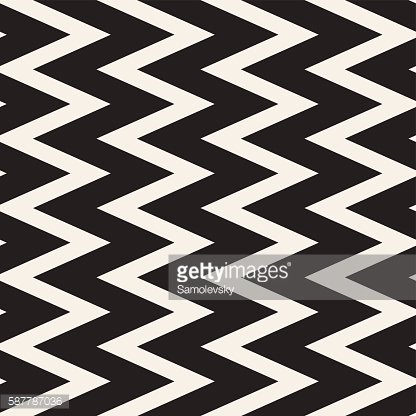 Vector Seamless Black And White Zigzag Lines Geometric Pattern 416x416 Vector Seamless Black And White Zigzag Lines Geometric Pattern