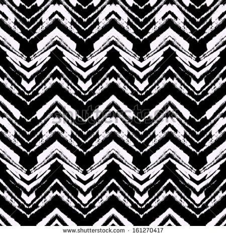Black And White Hand Drawn Pattern With Zigzag Lines Vector 450x470 Black And White Hand Drawn Pattern With Zigzag Lines Vector