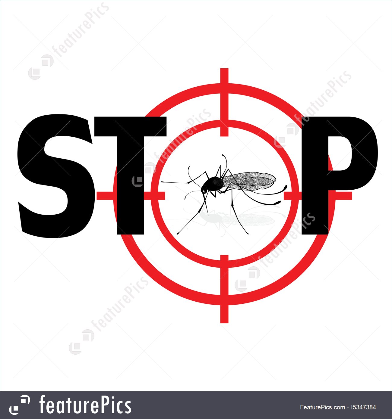 1300x1392 Stop Zika Virus Vector Qnat Mosquito Sign Illustration
