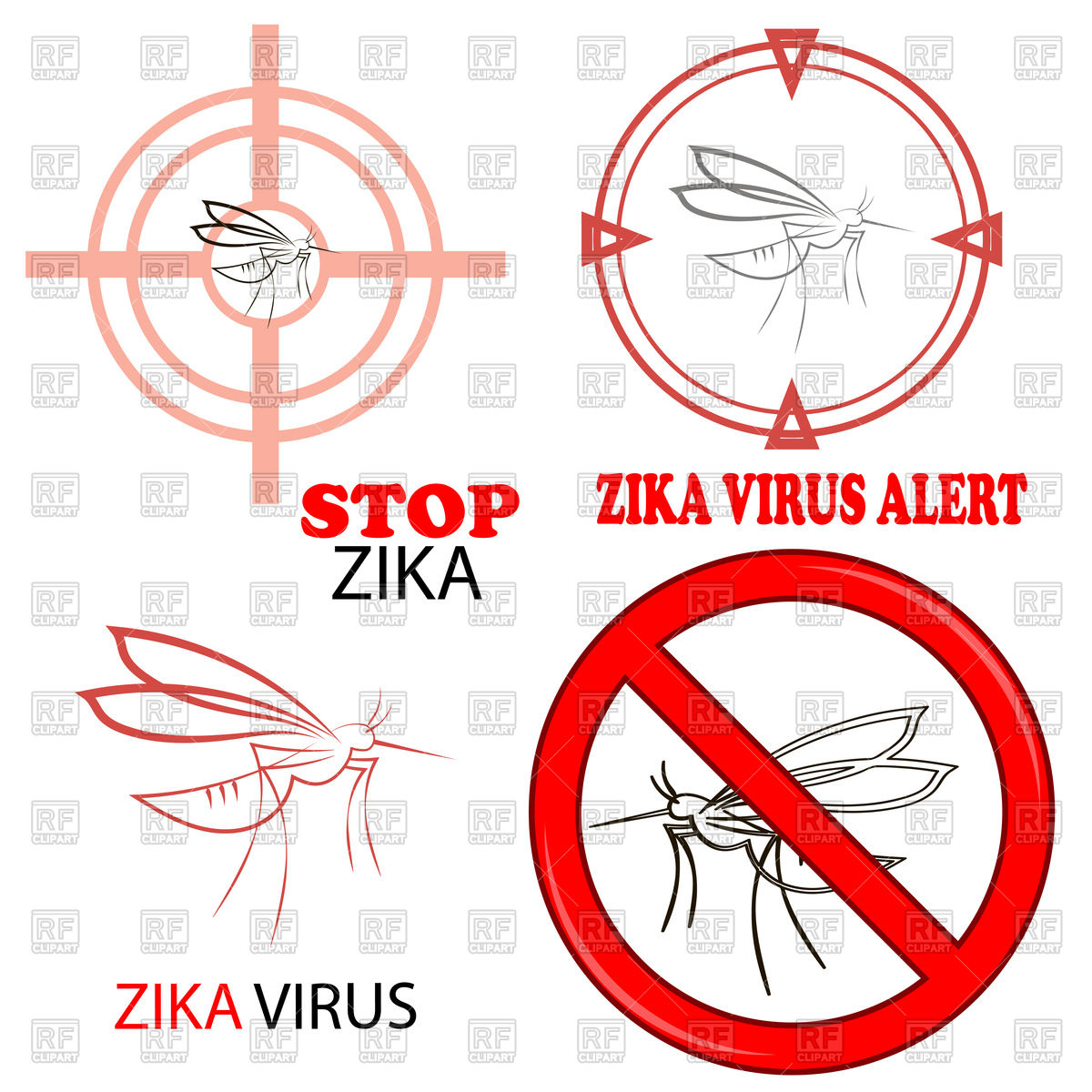 1200x1200 Zika Virus Sign Isolated On A White Background Vector Image