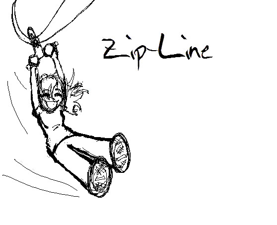 558x453 Zip Line Clip Art
