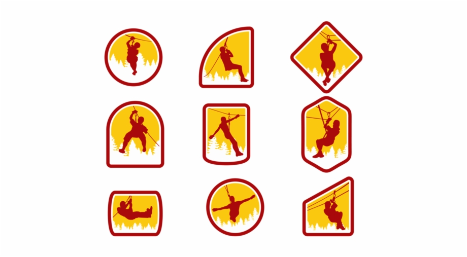 920x507 Zipline Vector Illustration