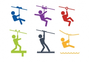 285x200 Zipline Free Vector Graphic Art Free Download