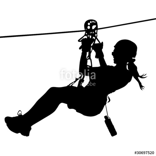 500x500 Canopy, Zip Line, Flying Fox, Seilrutschen Stock Image