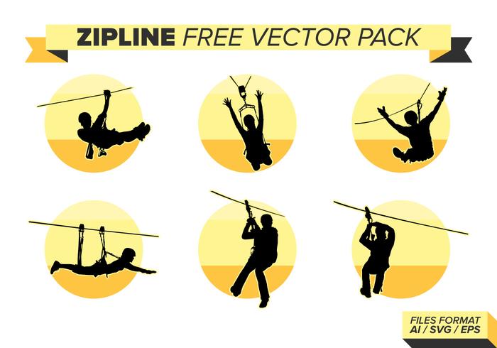 700x490 Zipline Free Vector Pack Stock Images