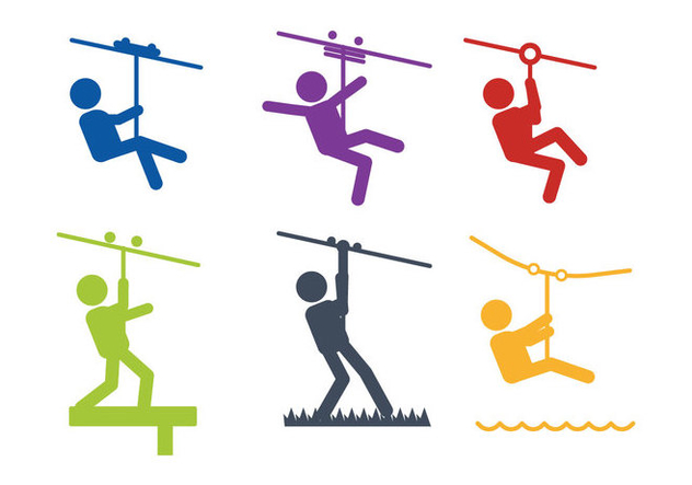 632x443 Zipline Vector Free Vector Download Cannypic