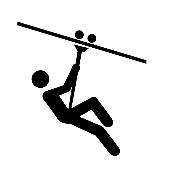 594x594 Ziplining Icon Free Images