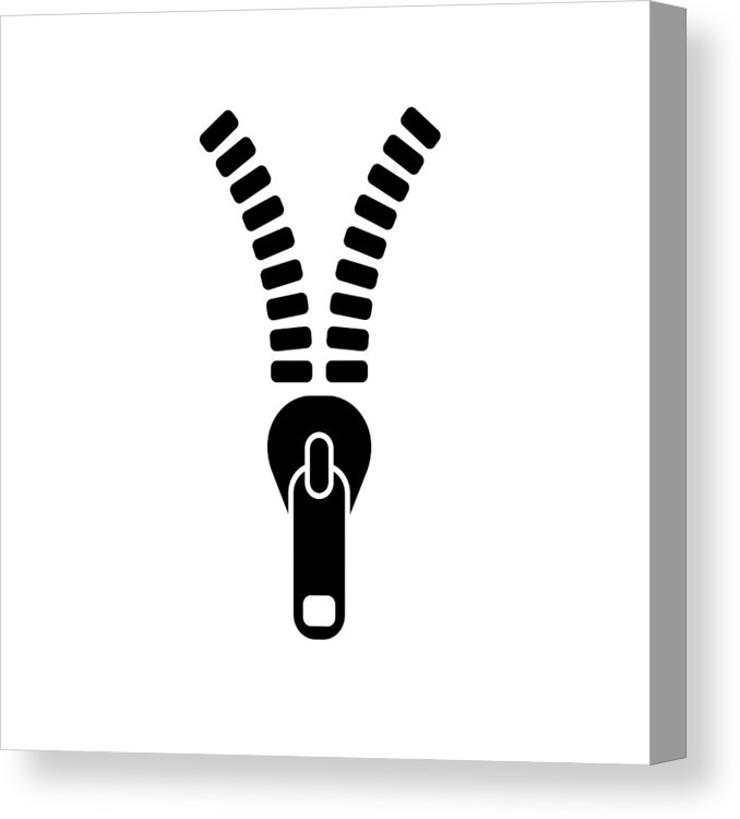 678x750 Vector Icons Zipper Vector Illustration On White Background