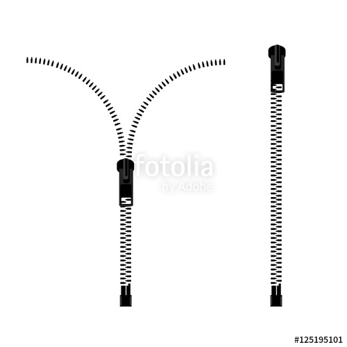 500x500 Zippers Vector Icons Stock Image And Royalty Free Vector