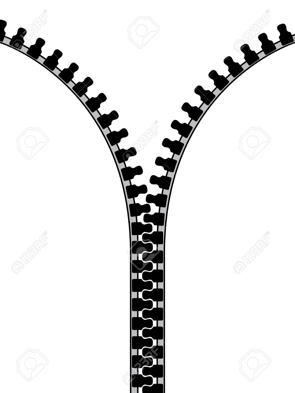 975x1300 Zipper Vector