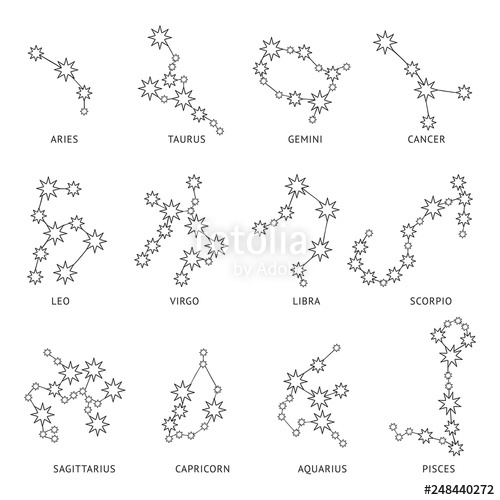 Zodiac Signs Vector at Vectorified.com | Collection of Zodiac Signs ...