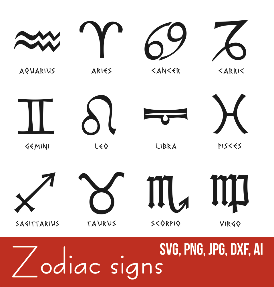 958x1000 Zodiac Sign Astrology Signs Vector, Zodiac