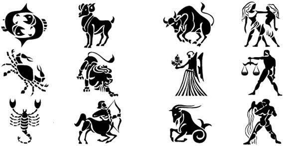 568x294 Zodiac Signs Vector Art