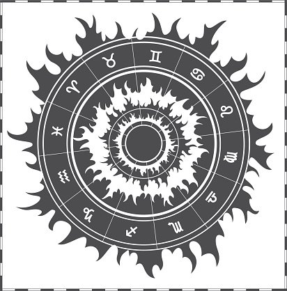 412x418 Zodiac Symbols Vector Premium Clipart