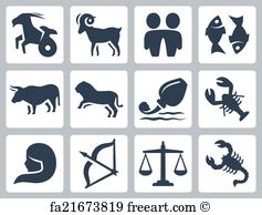 237x194 Free Art Print Of Zodiac Signs