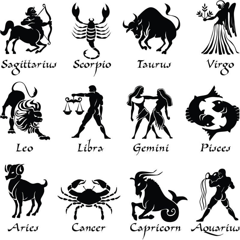 800x800 Signs Of The Zodiac Vector Vector Graphics Blog